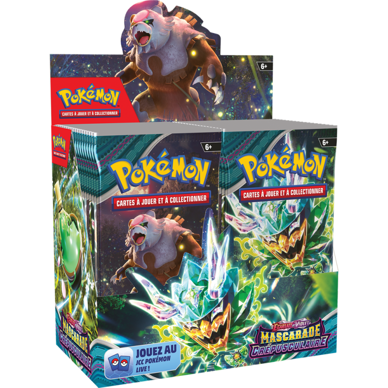 Display Pokemon Mascarade Crepusculaire