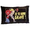 Coussin Kamafun Je Te Kiffe Grave !